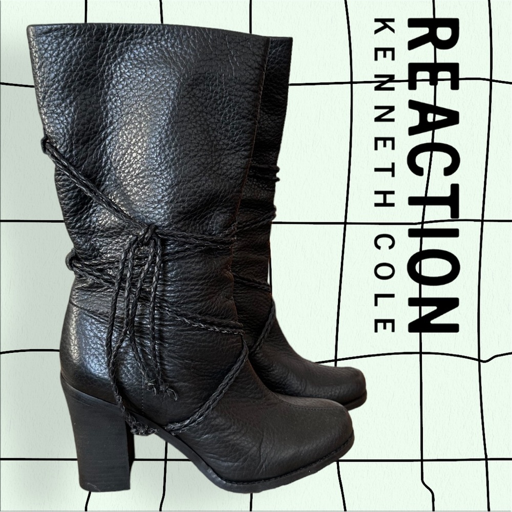 Kenneth Cole Reaction Leather Boots
